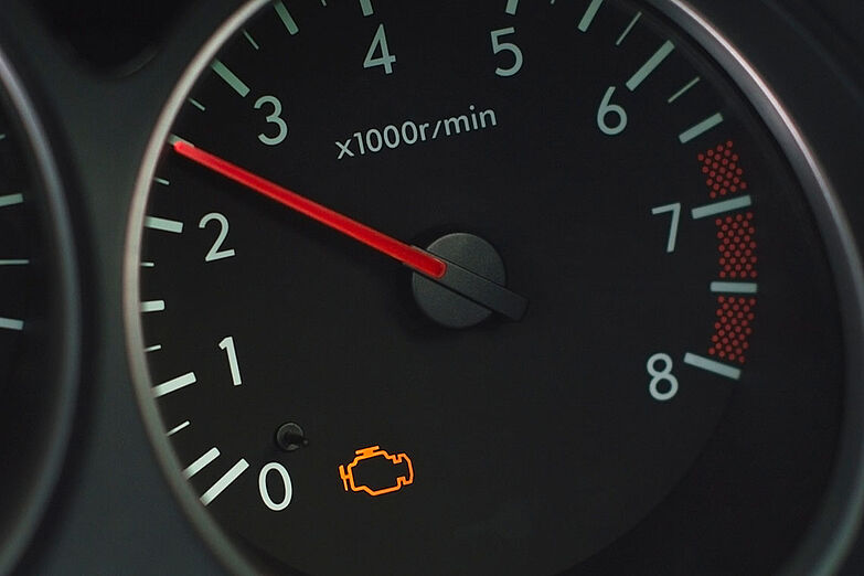 Engine indicator light