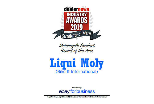 Liqui Moly Receives Motorcycle Dealer Award Liqui Moly