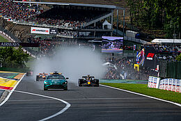 Formula 1: Great visibility at the Belgian Grand Prix