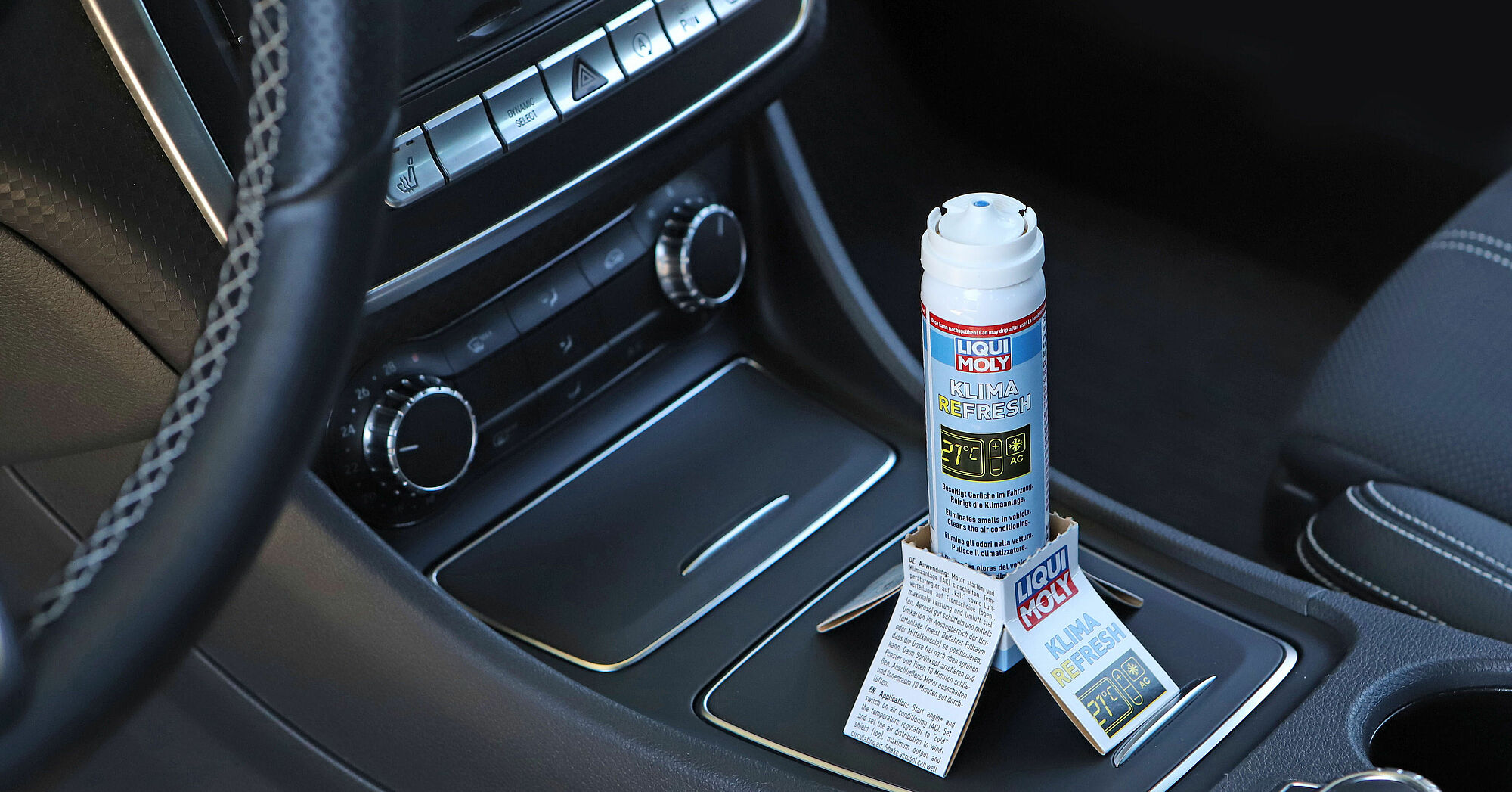 Spray nettoyant pour climatisation de voiture