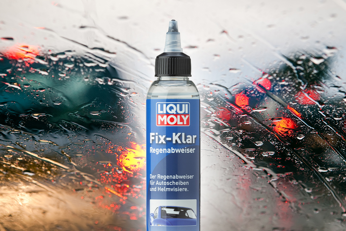 Clear visibility in rain for windows and visors | LIQUI MOLY