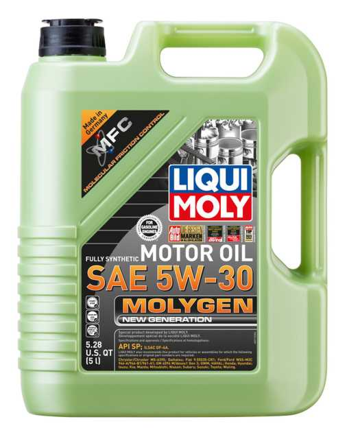  Liqui Moly 20226 Molygen New Generation 5W-30 Synthetic Motor  Oil - 1 Liter : Automotive