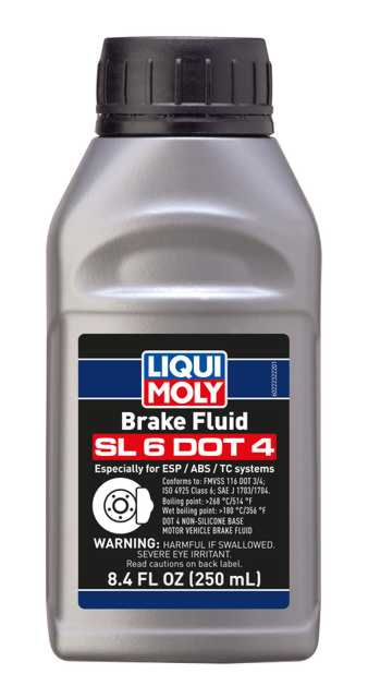 Brake Fluid ,DOT 4 Low Viscosity, 1 Liter