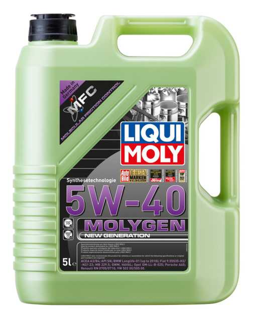 Molygen New Generation 5W-40 | LIQUI MOLY