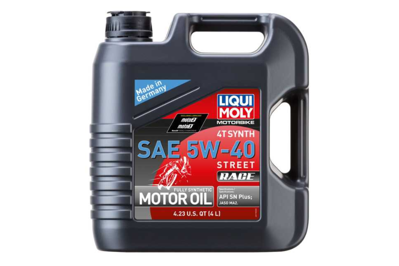 Synthetic oil REPSOL Moto Racing 4T 5w40 4l - English