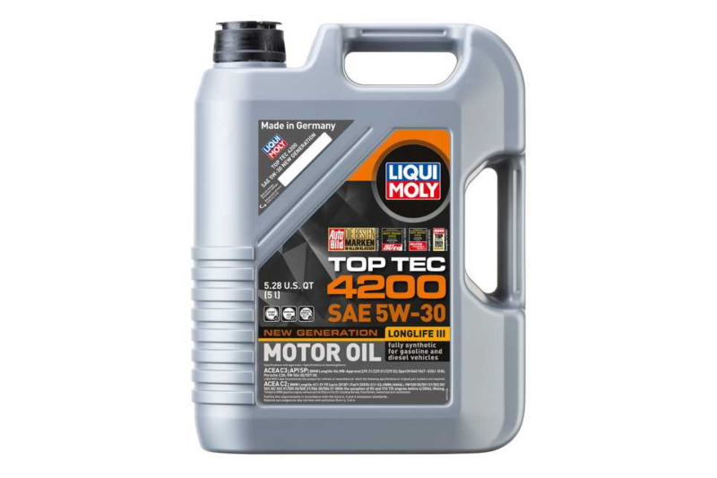 LIQUI MOLY Top Tec 4200 5W-30 3707 Motorenöl, Motor Öl 5 Liter