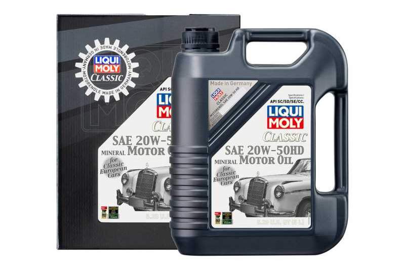 Liqui Moly Classic Motorenöl SAE 20W-50, 5-Liter Kanister, Art.Nr. 1129